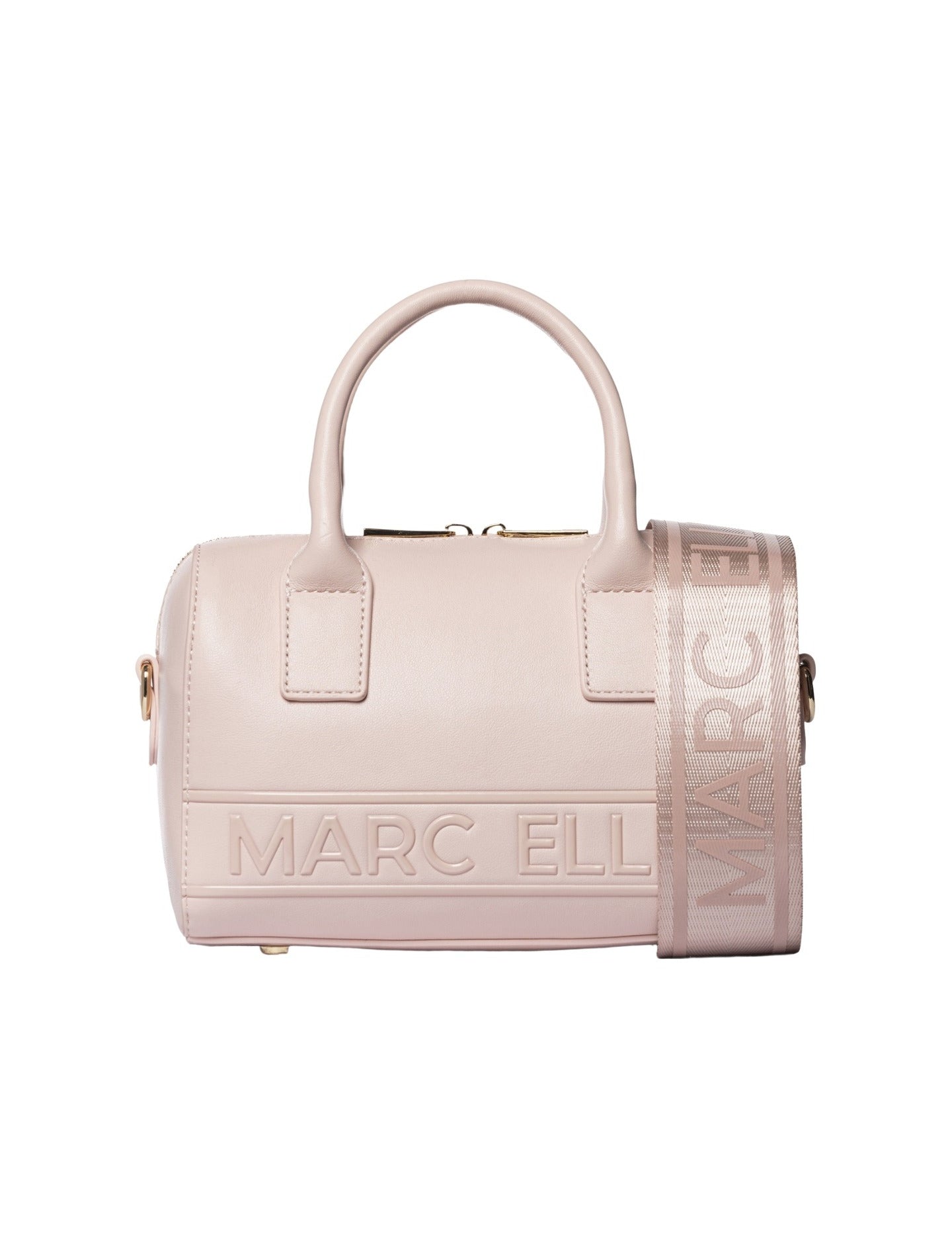 Borsa a Mano in Pelle Vegana Rosa