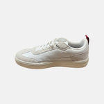 Sneakers Platform in Pelle Blu Scuro