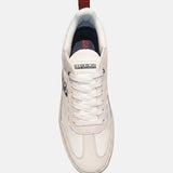 Sneakers Platform in Pelle Blu Scuro