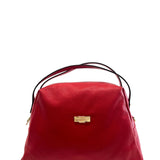 Borsa a Mano in Cow Leather Rosso