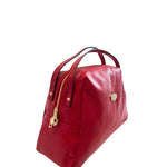 Borsa a Mano in Cow Leather Rosso