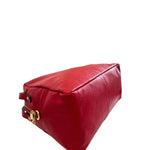 Borsa a Mano in Cow Leather Rosso
