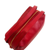 Borsa a Mano in Cow Leather Rosso