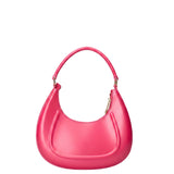 Borsa a Spalla in 100% Pu Vegan Leather Rosa