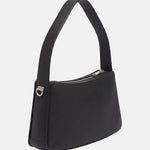 Borsa a Spalla in 100% Pu Vegan Leather Nero