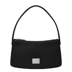 Borsa a Spalla in 100% Pu Vegan Leather Nero