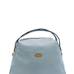 Borsa a Mano in Cow Leather Azzurro