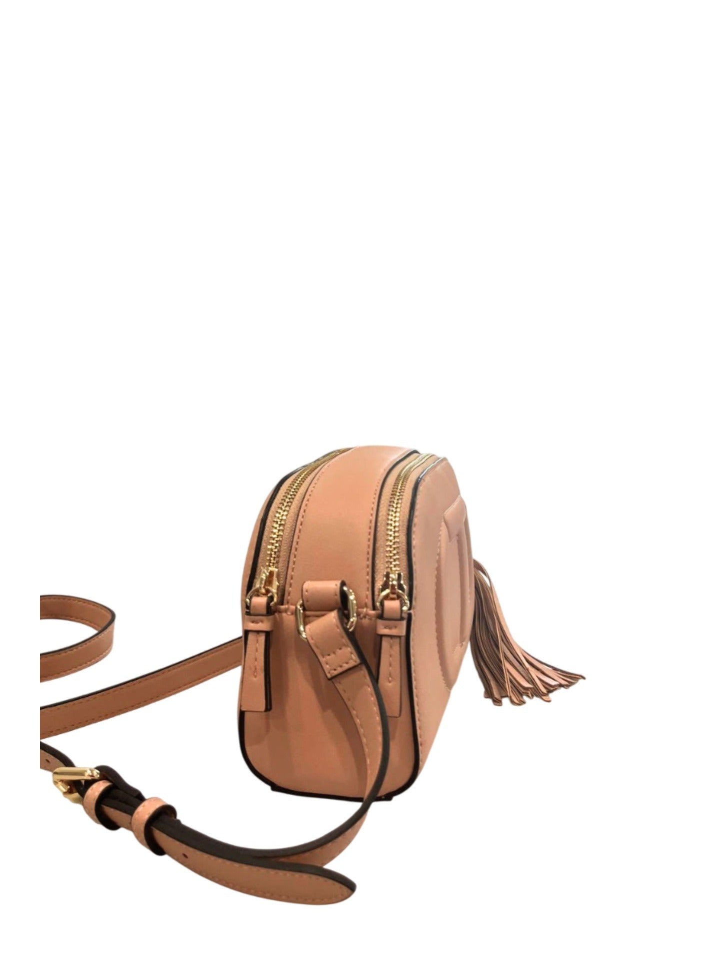 Borsa a Mano in 100% Pu Vegan Leather Rosa