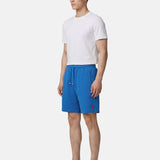 Pantaloncino in Cotone Blu