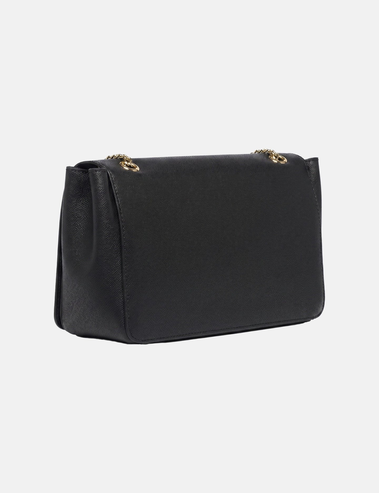 Borsa a Spalla in Pelle Vegana Nero