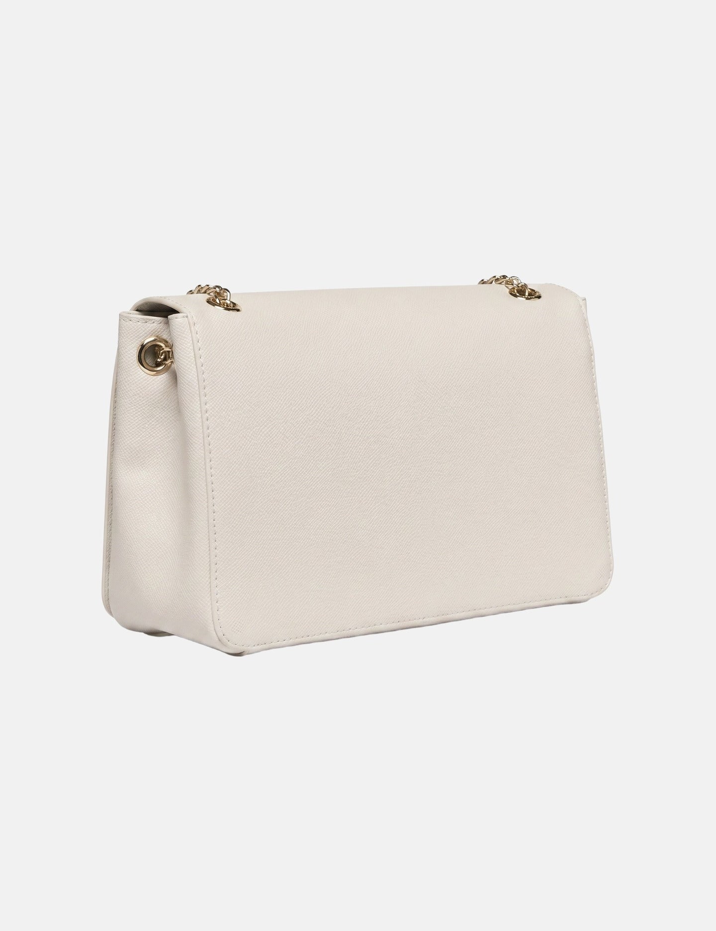 Borsa a Spalla in Pelle Vegana Panna