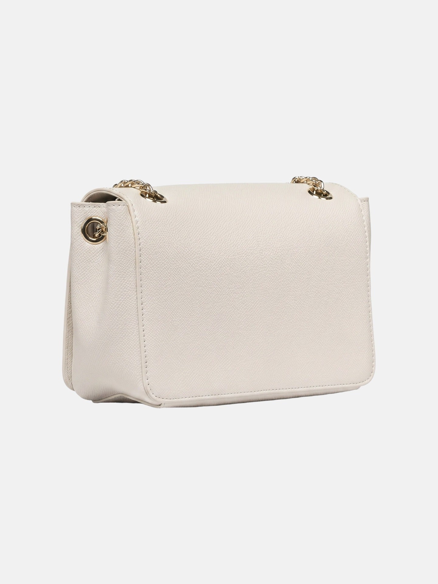 Borsa a Spalla in Pelle Vegana Panna