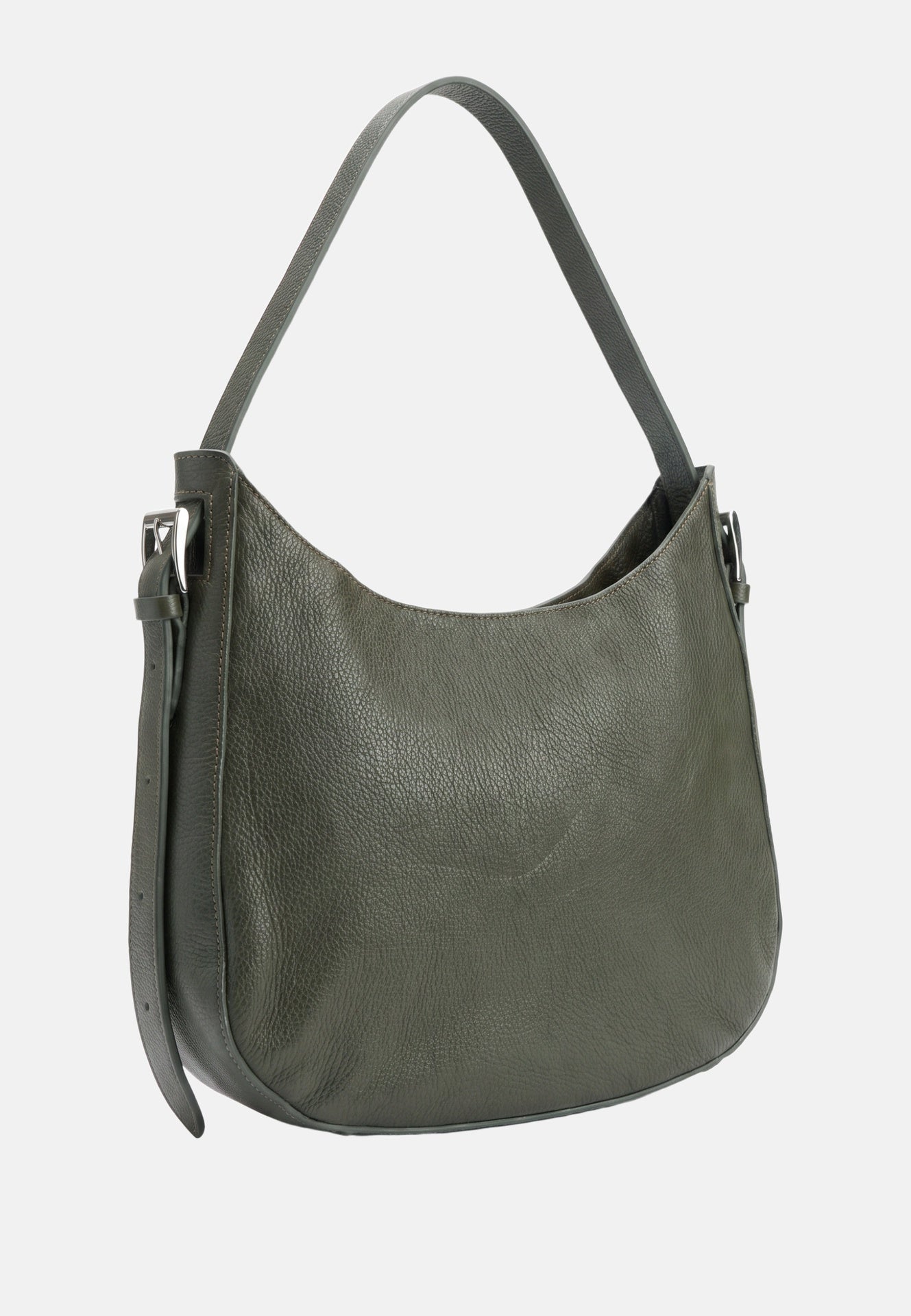 Borsa a Spalla in Sauvage Leather Verde