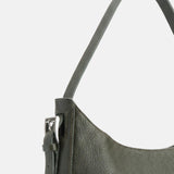 Borsa a Spalla in Sauvage Leather Verde