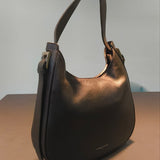 Borsa a Spalla in Sauvage Leather Nero
