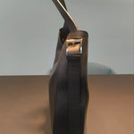 Borsa a Spalla in Sauvage Leather Nero