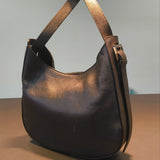 Borsa a Spalla in Sauvage Leather Nero
