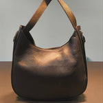 Borsa a Spalla in Sauvage Leather Nero