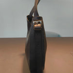 Borsa a Spalla in Sauvage Leather Nero