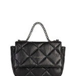 Borsa a Mano in Sauvage Leather Nero