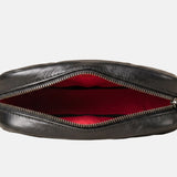 Borsa a Tracolla in Sauvage Leather Nero
