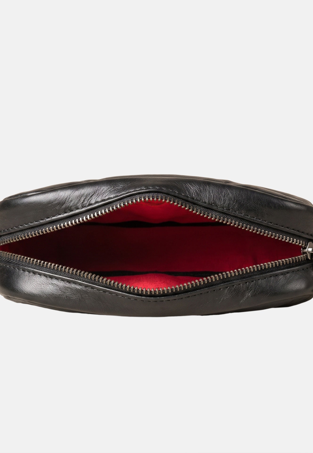 Borsa a Tracolla in Sauvage Leather Nero