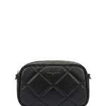 Borsa a Tracolla in Sauvage Leather Nero
