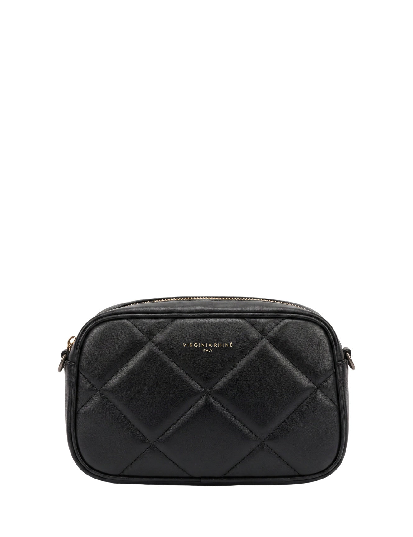 Borsa a Tracolla in Sauvage Leather Nero