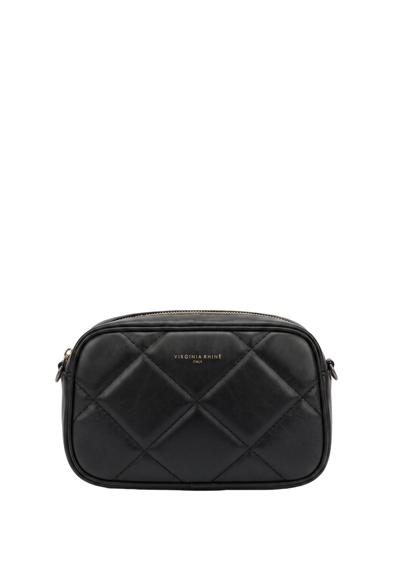 Borsa a Tracolla in Sauvage Leather Nero