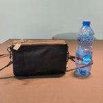 Borsa a Tracolla in Vera Pelle Nero