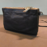 Borsa a Tracolla in Vera Pelle Nero