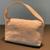 Borsa a Mano in Vera Pelle Panna