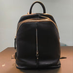 Zaino in Vera Pelle Nero