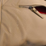 Zaino in Vera Pelle Panna
