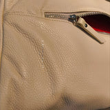 Zaino in Vera Pelle Panna