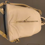 Zaino in Vera Pelle Panna