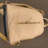 Zaino in Vera Pelle Panna