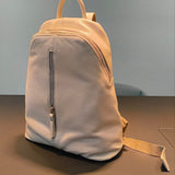 Zaino in Vera Pelle Panna