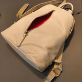 Zaino in Vera Pelle Panna