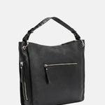 Borsa a Spalla in Vera Pelle Nero