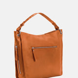 Borsa a Spalla in Vera Pelle Cognac