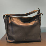 Borsa a Spalla in Vera Pelle Nero