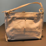 Borsa a Spalla in Vera Pelle Panna