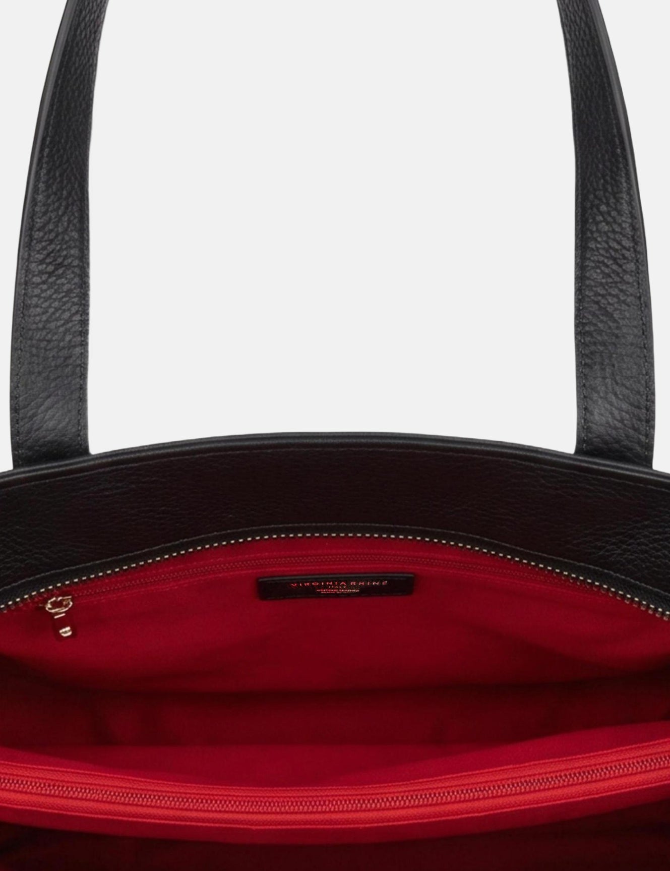 Borsa a Spalla in Vera Pelle Nero