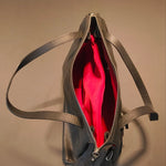 Borsa a Spalla in Dollaro Leather Nero