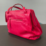 Borsa a Spalla in Dollaro Leather Rosso