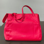 Borsa a Spalla in Dollaro Leather Rosso