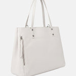 Borsa a Spalla in Vera Pelle Bianco