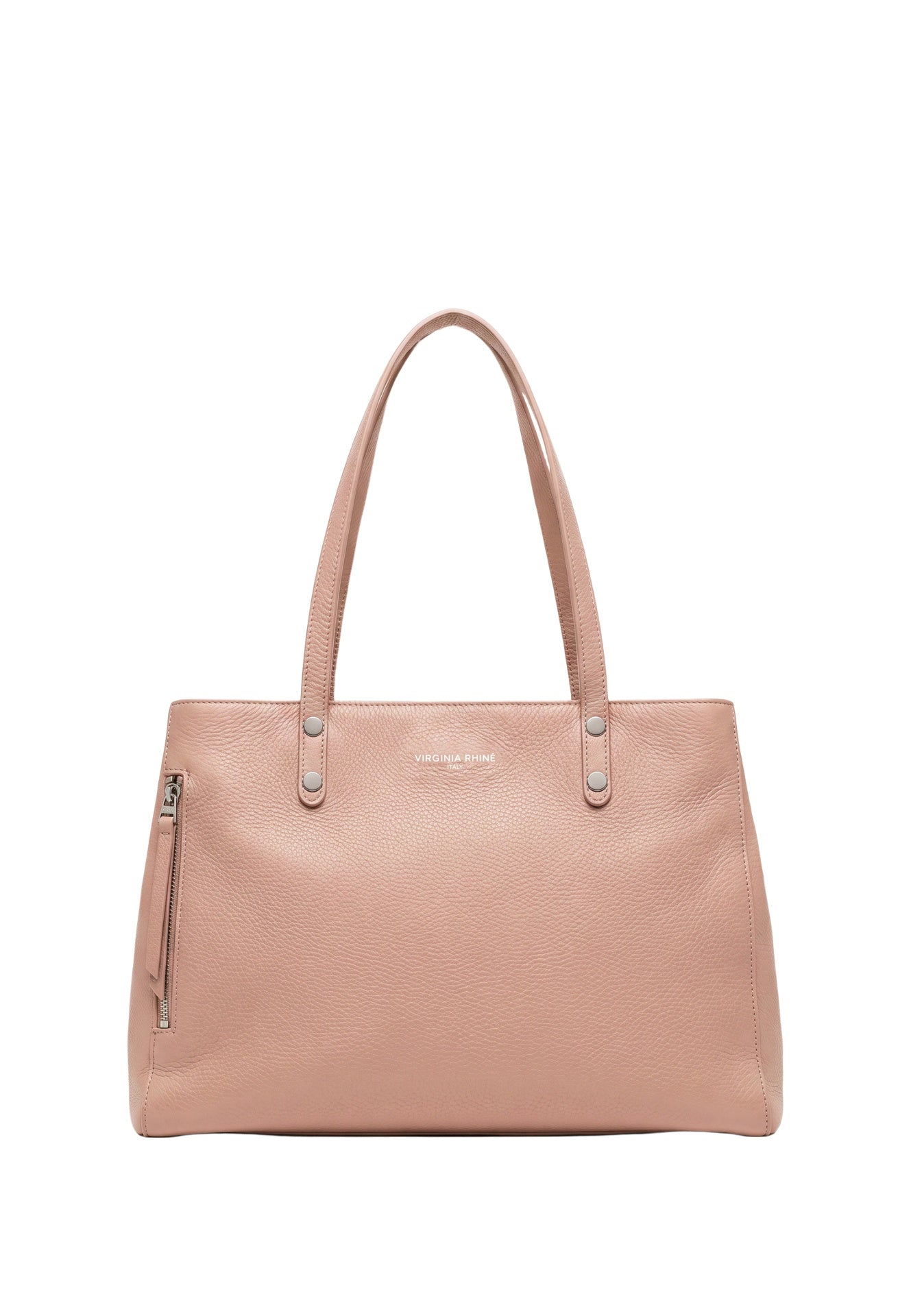 Borsa a Spalla in Vera Pelle Rosa