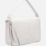 Borsa a Spalla in Vera Pelle Bianco